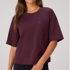 Women’s Fabletics Heavy Cotton Pocket Tee, Size XXL / 1X, 100% Cotton